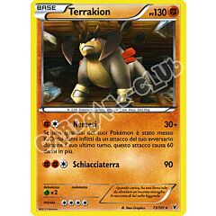 073 / 101 Terrakion rara foil (IT) -NEAR MINT-