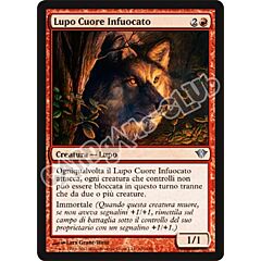 101 / 158 Lupo Cuore Infuocato non comune (IT) -NEAR MINT-