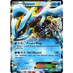 038 / 099 Kyurem EX rara ex foil (EN) -NEAR MINT-