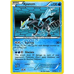034 / 101 Kyurem rara foil (EN) -NEAR MINT-