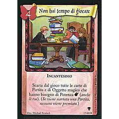 17/80 Non hai tempo di giocare rara (IT)
