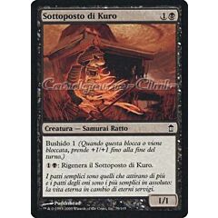 079 / 165 Sottoposto di Kuro comune (IT) -NEAR MINT-