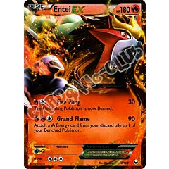 013 / 108 Entei Ex rara ex foil (EN) -NEAR MINT-