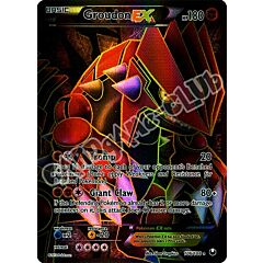 106 / 108 Groudon Ex ultra rara foil (EN) -NEAR MINT-