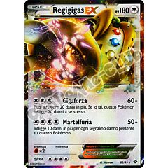 082 / 099 Regigigas EX rara ex foil (IT) -NEAR MINT-