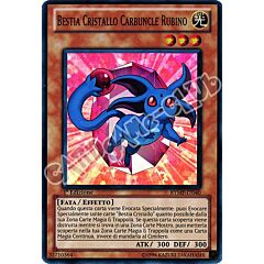 RYMP-IT040 Bestia Cristallo Carbuncle Rubino super rara 1a Edizione (IT)  -GOOD-
