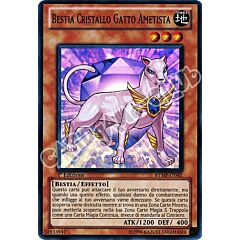 RYMP-IT041 Bestia Cristallo Gatto Ametista super rara 1a Edizione (IT) -NEAR MINT-