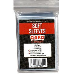 proteggi carte standard pacchetto da 100 bustine soft sleeves