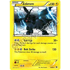 050 / 099 Zekrom rara (EN) -NEAR MINT-