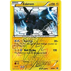 050 / 099 Zekrom rara foil reverse (EN) -NEAR MINT-