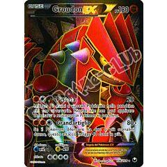 106 / 108 Groudon Ex ultra rara foil (IT) -NEAR MINT-