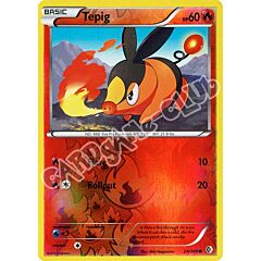 024 / 149 Tepig comune foil reverse (EN) -NEAR MINT-