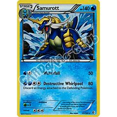041 / 149 Samurott rara foil (EN) -NEAR MINT-