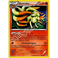 019 / 124 Ninetales rara foil (IT) -NEAR MINT-