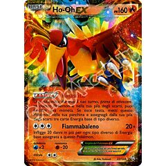 022 / 124 Ho-Oh Ex rara ex foil (IT) -NEAR MINT-