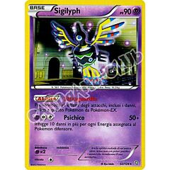 052 / 124 Sigilyph rara foil (IT) -NEAR MINT-