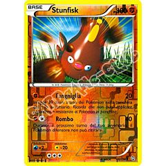 070 / 124 Stunfisk non comune foil reverse (IT) -NEAR MINT-