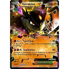 071 / 124 Terrakion Ex rara ex foil (IT) -NEAR MINT-