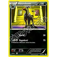 075 / 124 Houndoom rara (IT) -NEAR MINT-
