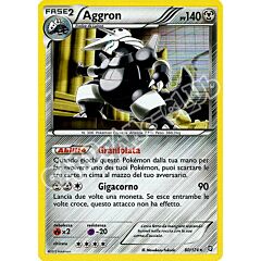 080 / 124 Aggron rara foil (IT) -NEAR MINT-