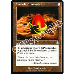 304 / 350 Uovo di Piromuschio non comune (IT) -NEAR MINT-