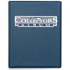 Portfolio 4 tasche 10 pagine Collectors card album Blue