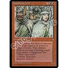 Karplusan Yeti rara (EN) -NEAR MINT-