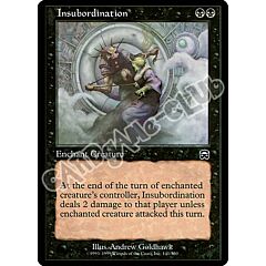 141 / 350 Insubordination comune (EN) -NEAR MINT-