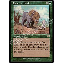 235 / 350 Clear the Land rara (EN) -NEAR MINT-