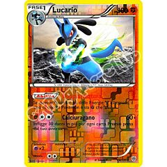 078 / 135 Lucario rara foil reverse (IT)  -PLAYED-
