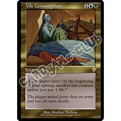 285 / 350 Vile Consumption rara (EN) -NEAR MINT-