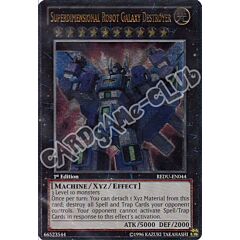 REDU-EN044 Superdimensional Robot Galaxy Destroyer rara ultimate 1st Edition (EN) -NEAR MINT-