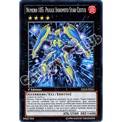 LTGY-IT051 Numero 105: Pugile Indomito Star Cestus super rara 1a Edizione (IT) -NEAR MINT-
