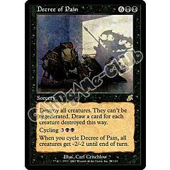 064 / 143 Decree of Pain rara (EN) -NEAR MINT-