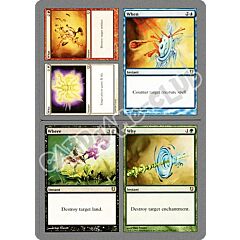 120 / 140 Who/What/When/Where/Why rara (EN) -NEAR MINT-