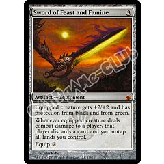 138 / 155 Sword of Feast and Famine rara mitica (EN) -NEAR MINT-