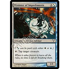 144 / 180 Minister of Impediments comune (EN) -NEAR MINT-