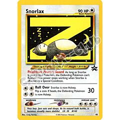 049 Snorlax promo (EN) -NEAR MINT-