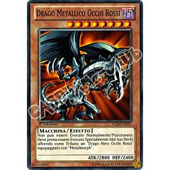 LCJW-IT031 Drago Metallico Occhi Rossi comune 1a Edizione (IT) -NEAR MINT-