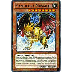 BP02-IT073 Manticora Mosaico rara mosaico 1a Edizione (IT) -NEAR MINT-