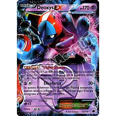 053 / 116 Deoxys EX rara ex foil (IT) -NEAR MINT-
