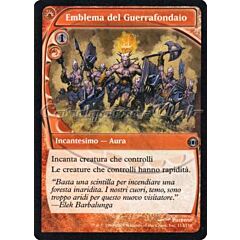 112 / 180 Emblema del Guerrafondaio non comune (IT) -NEAR MINT-