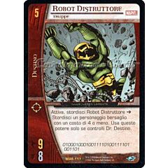 MOR-117 Robot Distruttore rara -NEAR MINT-