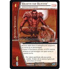 MSM-018 Kraven the Hunter comune -NEAR MINT-