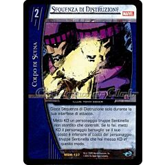 MSM-137 Sequenza di Distruzione rara -NEAR MINT-