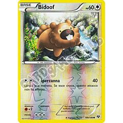 106 / 146 Bidoof comune foil reverse (IT) -NEAR MINT-