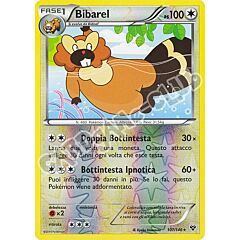 107 / 146 Bibarel rara foil reverse (IT) -NEAR MINT-