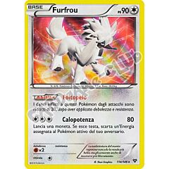 114 / 146 Furfrou rara foil (IT) -NEAR MINT-