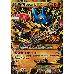 113 / 113 M Lucario EX rara ex foil (EN) -NEAR MINT-