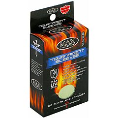 Proteggi carte standard pacchetto da 100 bustine Tournament Sleeves Green Silver